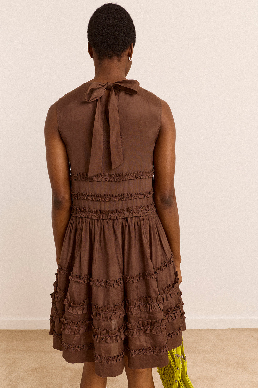 Reed Ruffle Mini Dress