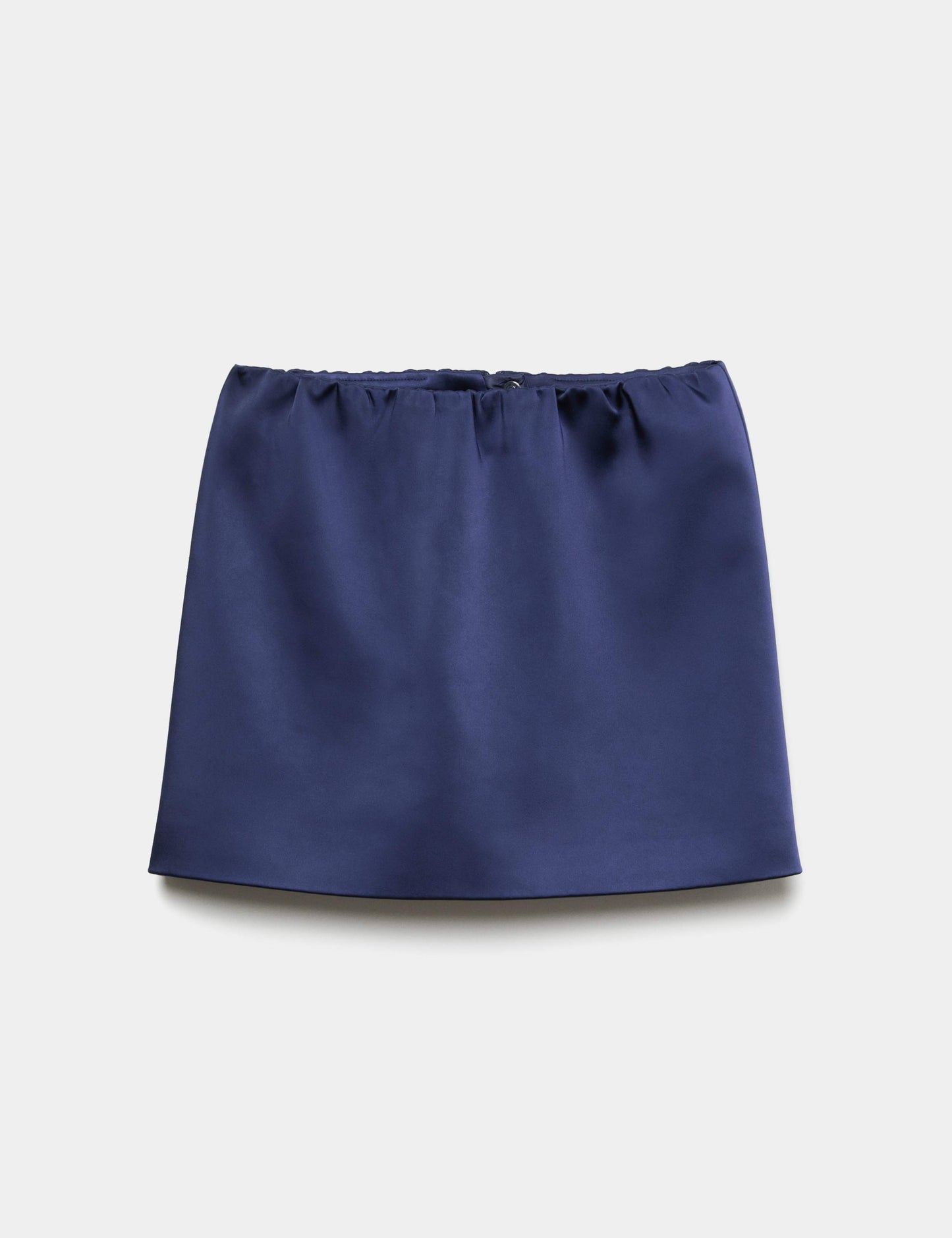 Satin Mini A-Line Skirt