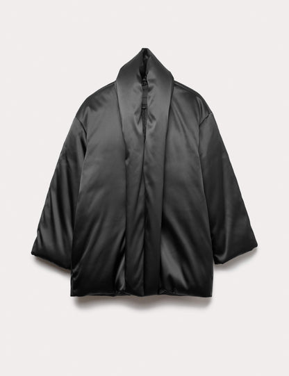 Satin Puffer Coat