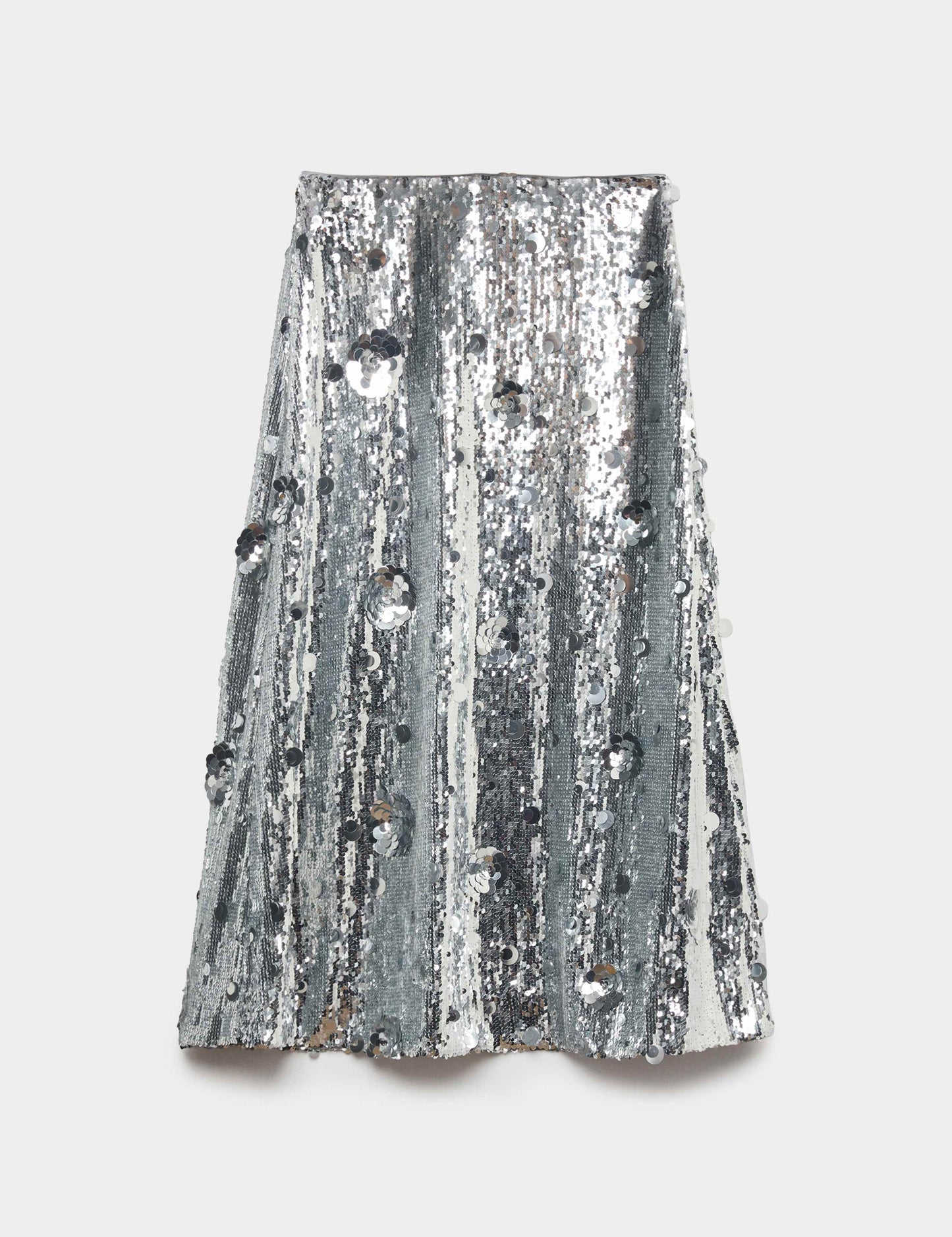 Sequin Midaxi A-Line Skirt