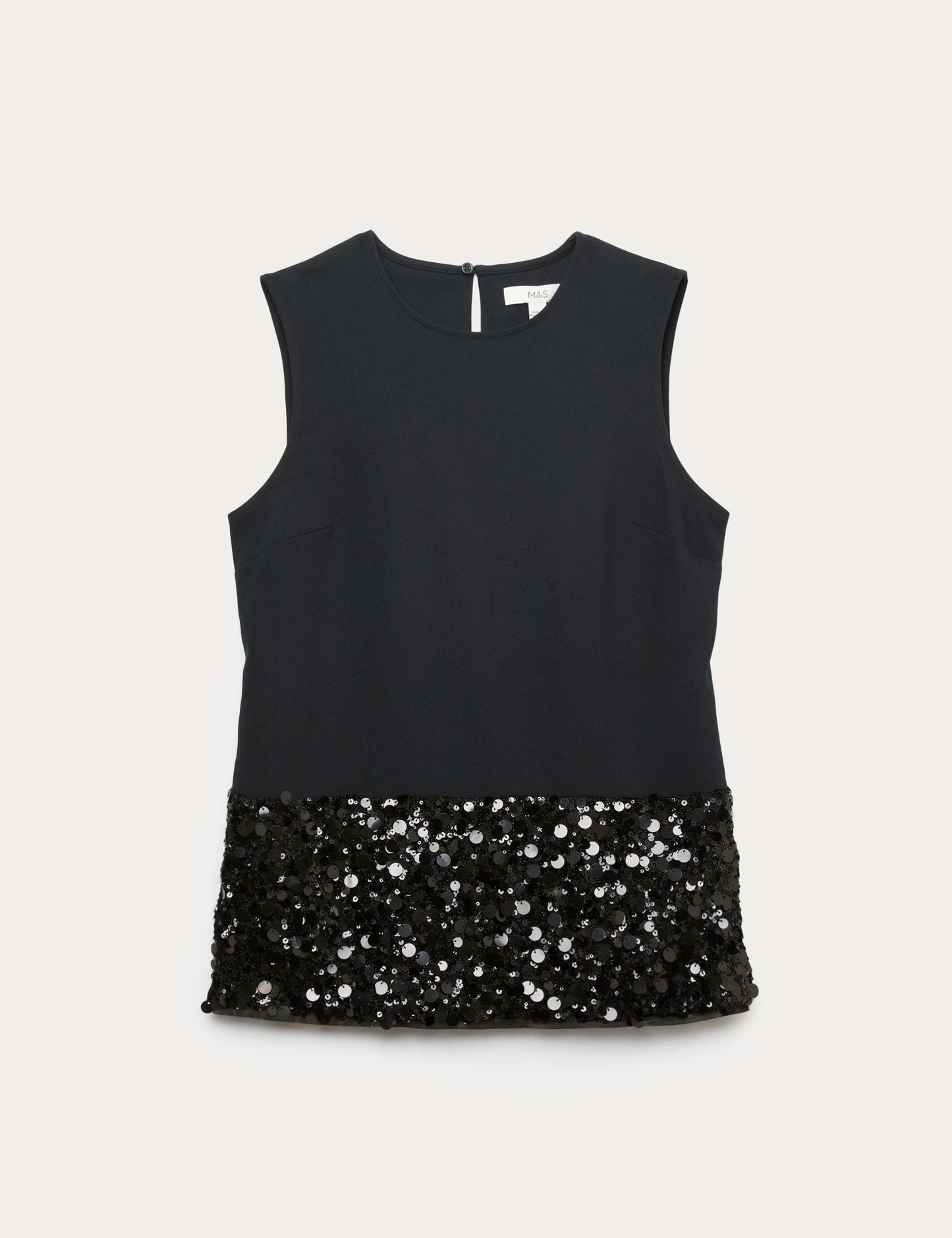 Sparkly Sequin Detail Top