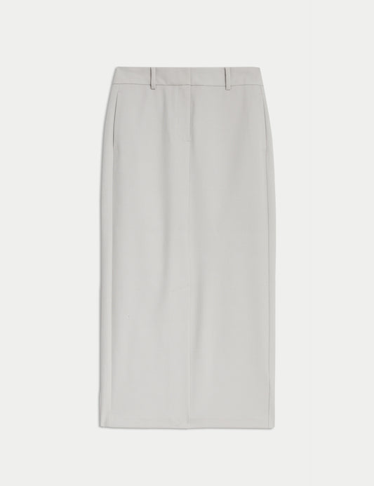 Split Front Maxi Pencil Skirt