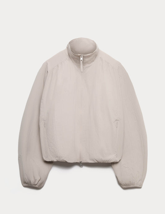 Stormwear™ Lightweight Funnel Neck Gathered Jacket