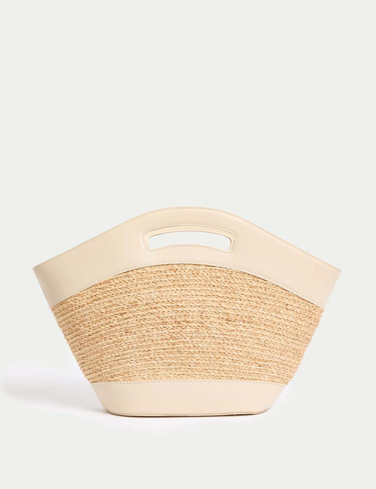 Straw Shoulder Bag