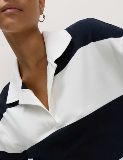 Striped Cosy Rugby Top