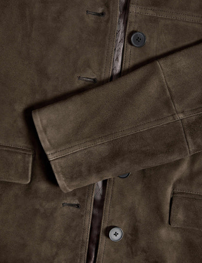 Suede Blazer