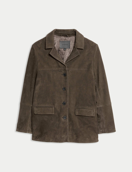 Suede Blazer
