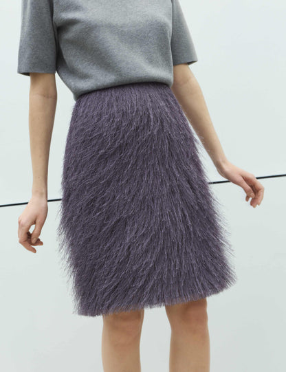 Tassel Midi Pencil Skirt