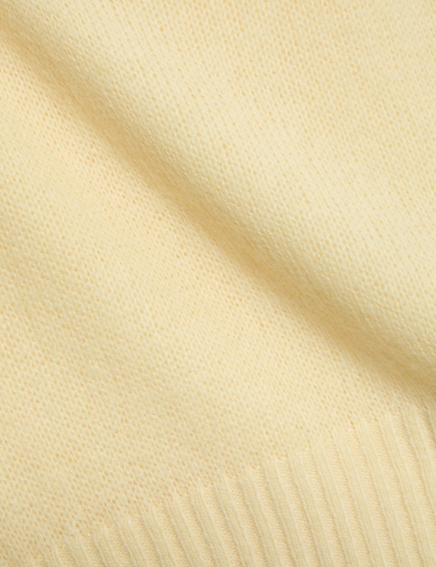 V-Neck Knitted Vest With Cashmere