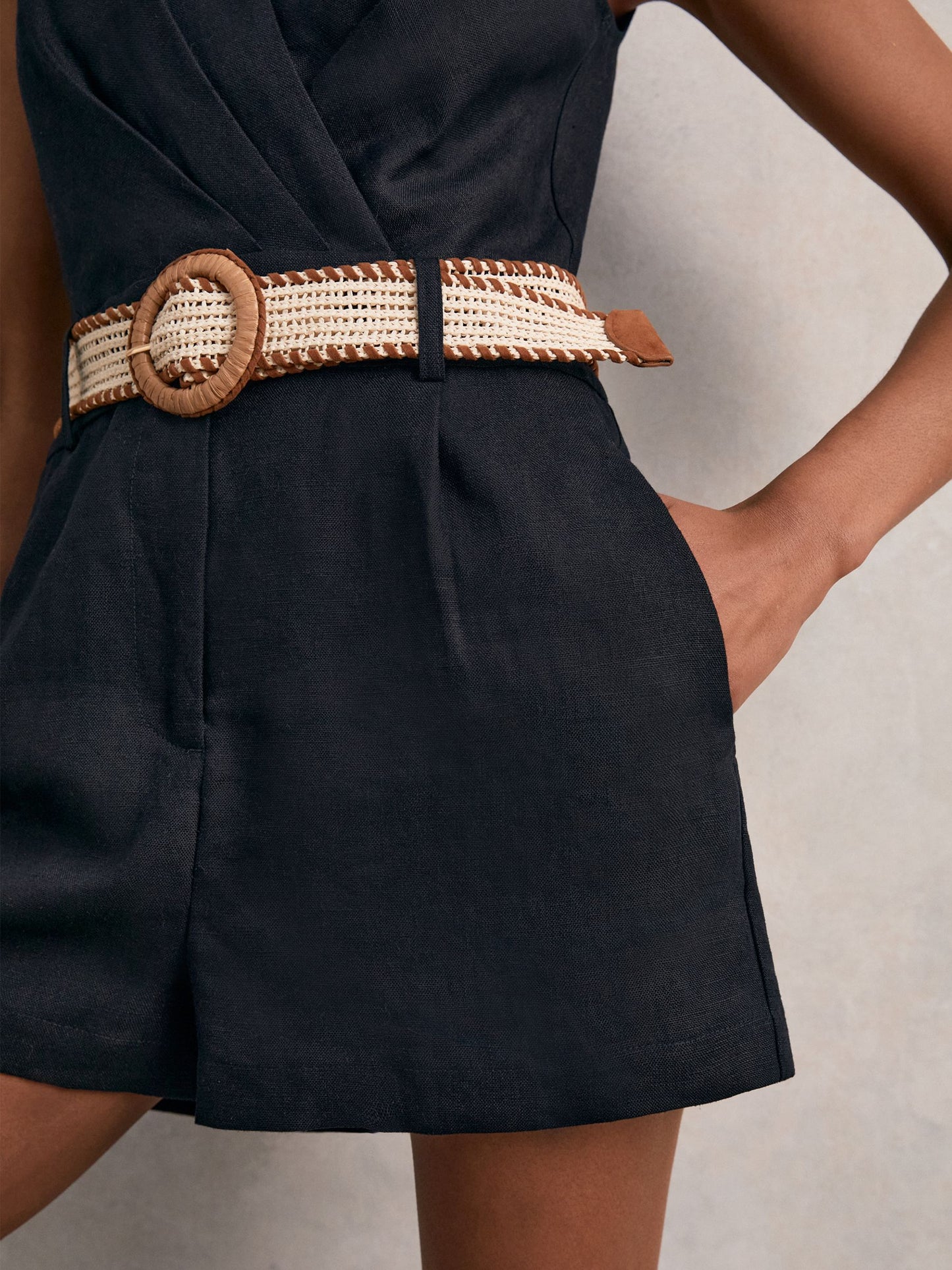 Playsuit in Navy