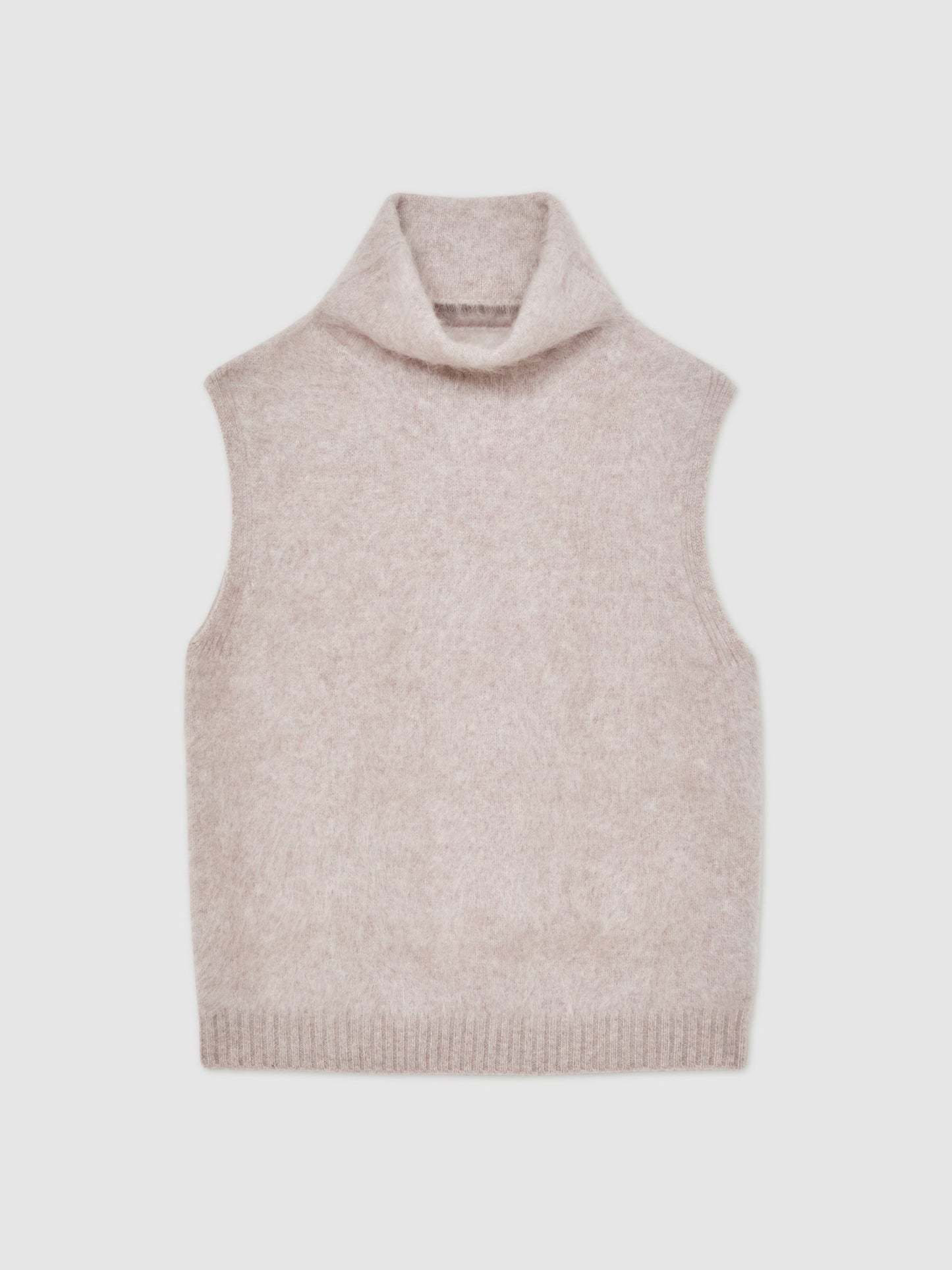 Atelier 100% Brushed-Cashmere Tank Top in Neutral