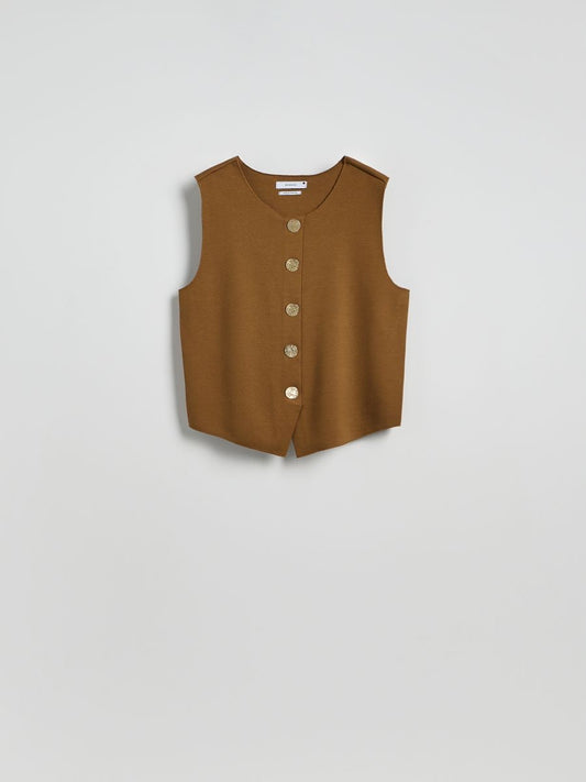 Viscose rich vest