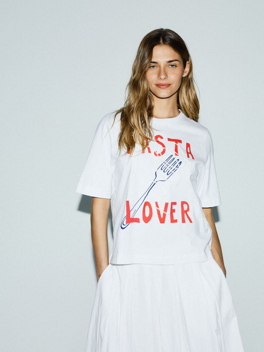 T-shirt with print