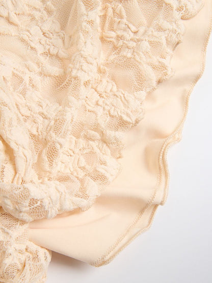 Maxi lace skirt