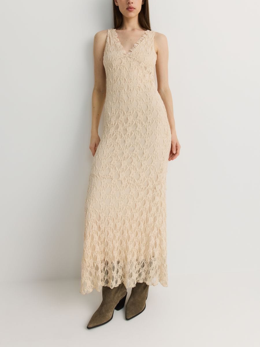 Lace maxi dress