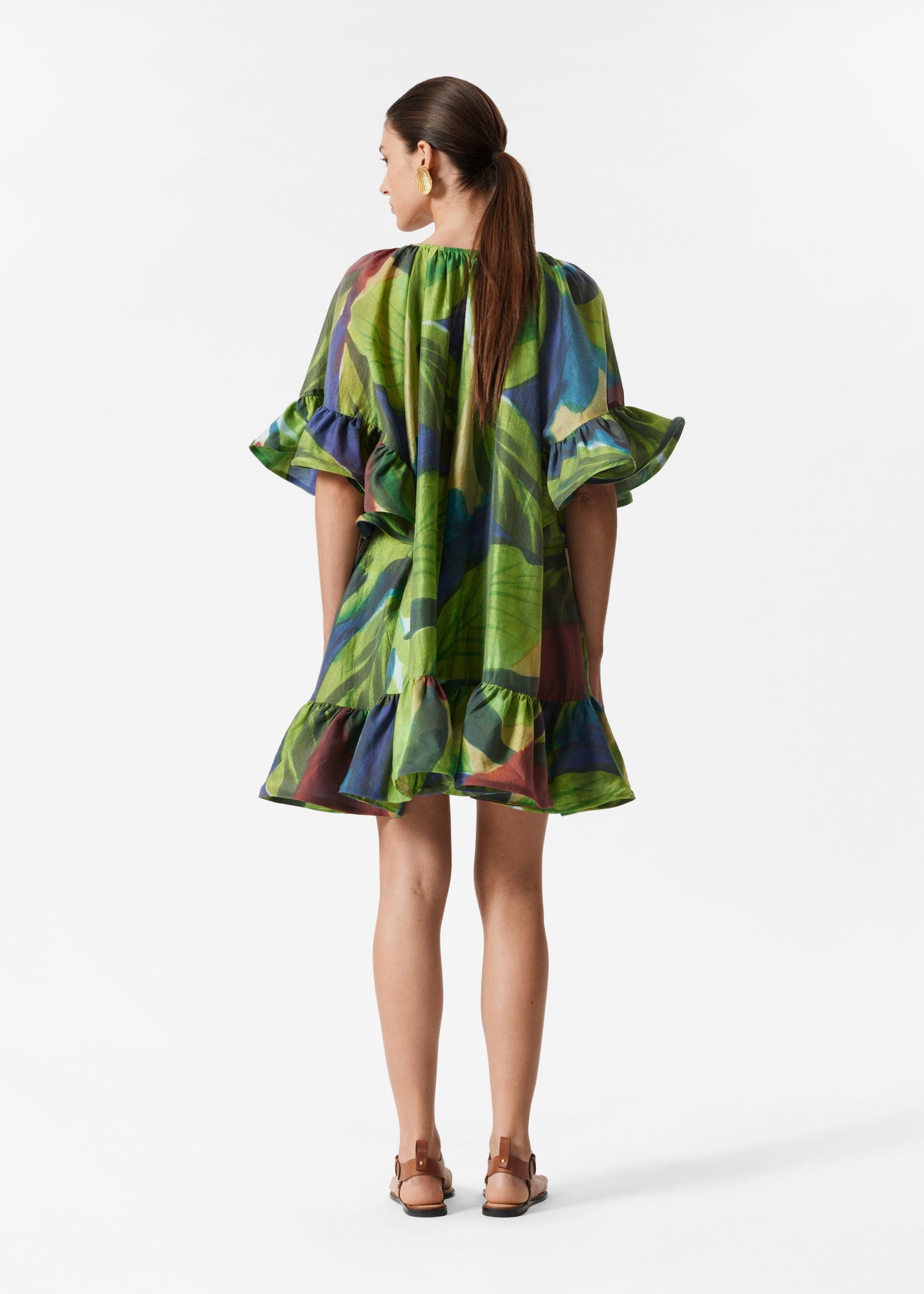 Ruffle Mini Dress