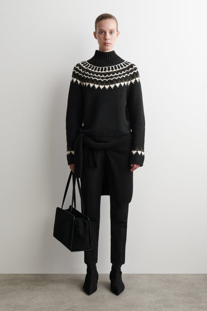 Fair Isle Wool-Cashmere Jumper