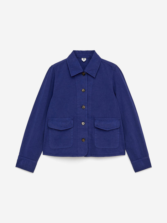 Cotton-Linen Overshirt
