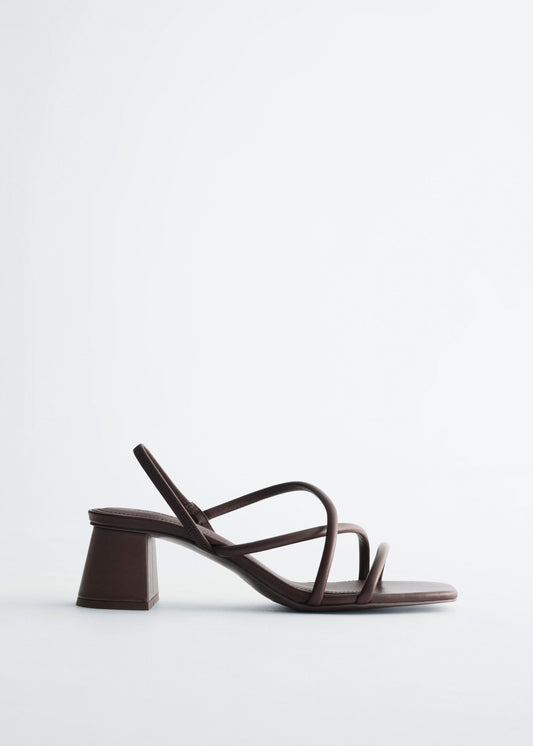 Strappy Block Heel Sandals