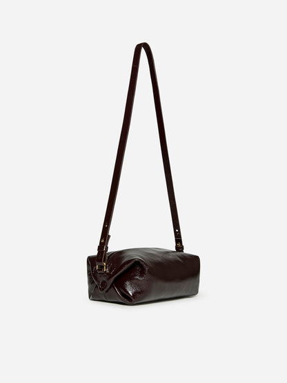 Lacquered Crossbody Bag