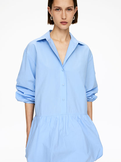 Bubble-Hem Dress