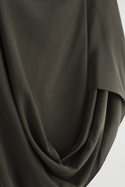 Hooded Silk Top