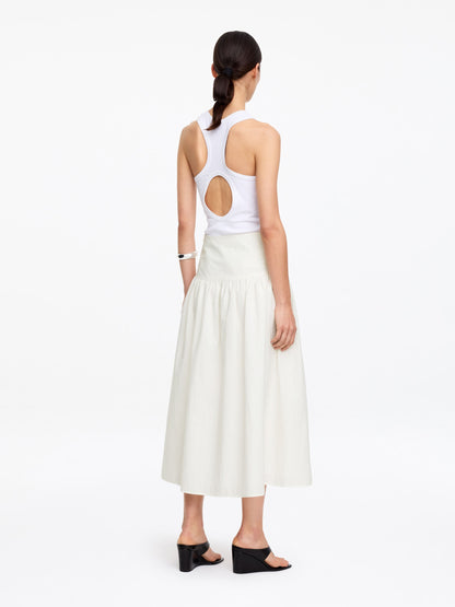 Seersucker Skirt