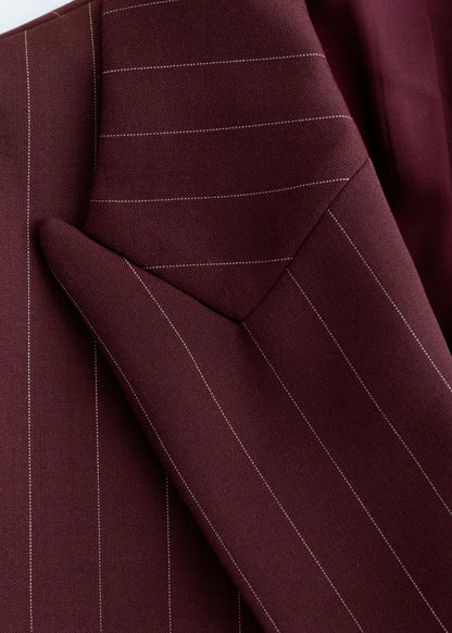 Double-Breasted Wool Blazer