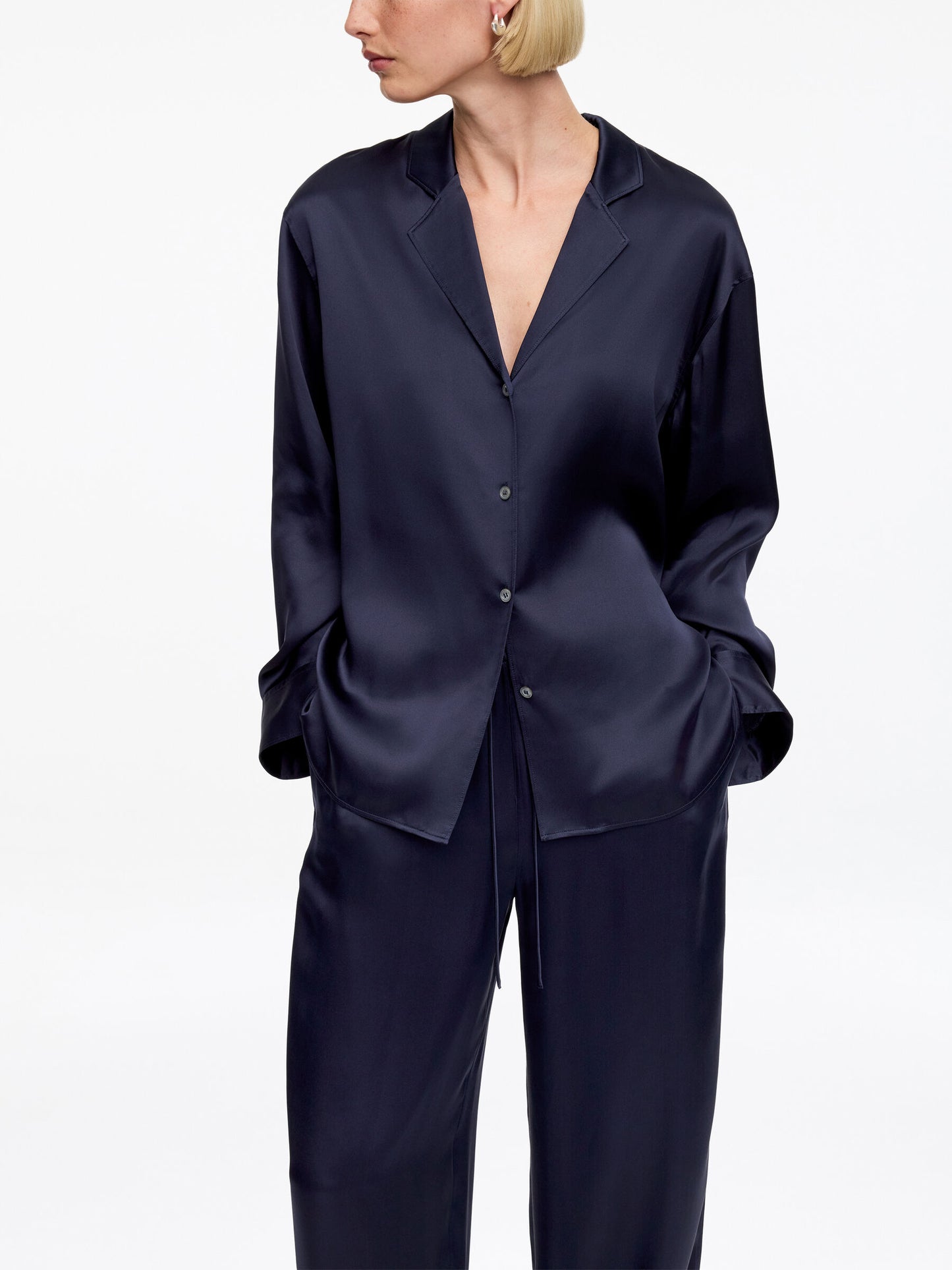 Silk Satin Trousers