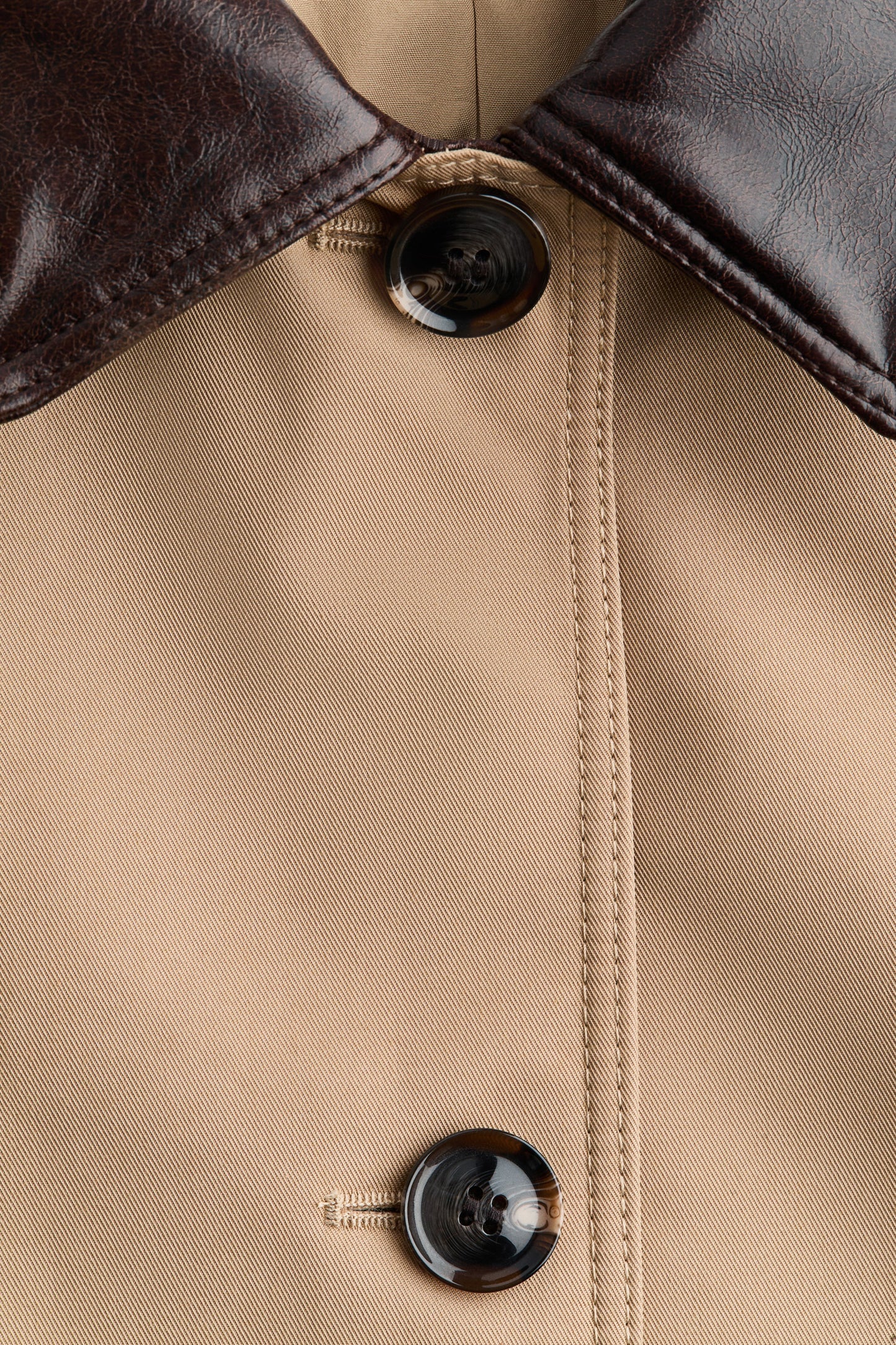 Twill car coat