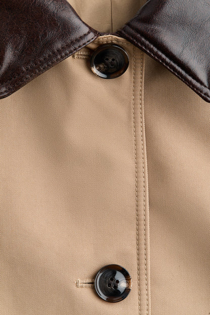 Twill car coat