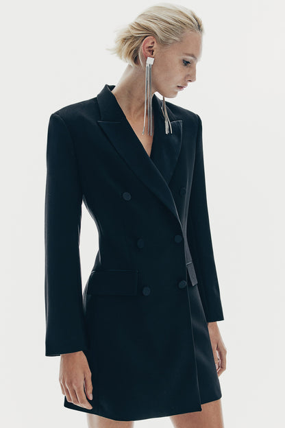 Tuxedo blazer dress