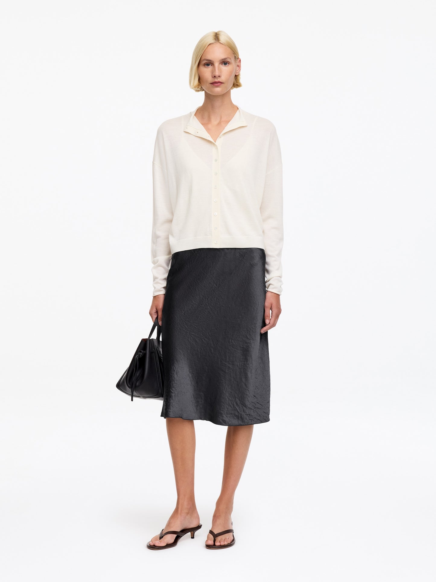 Satin Slip Skirt