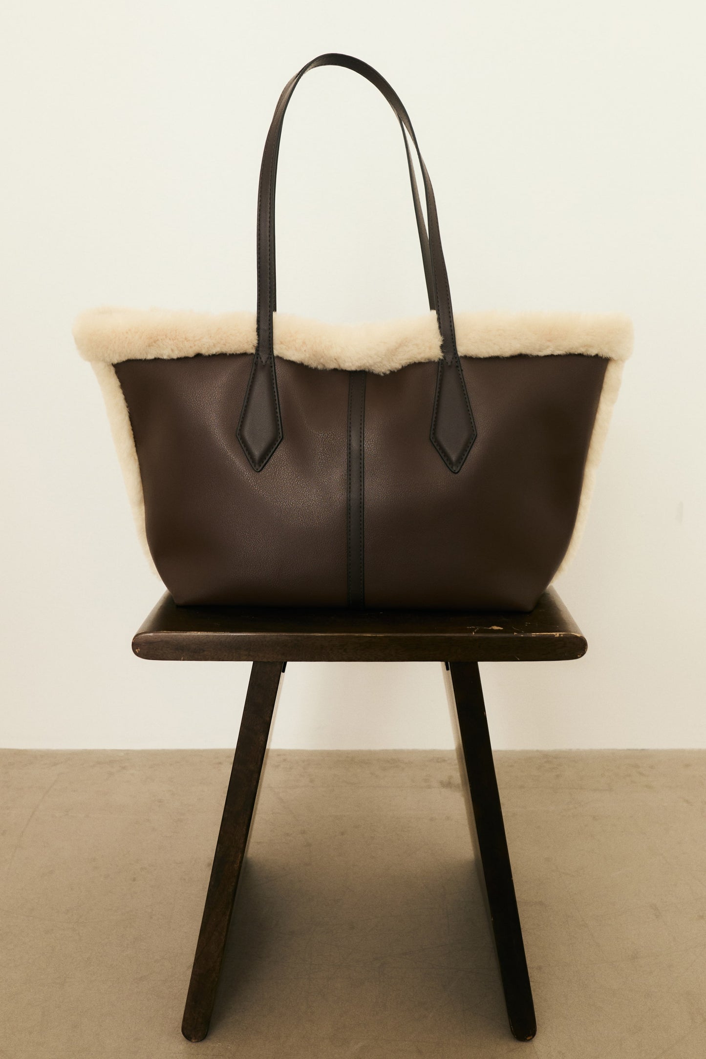 Shearling Shopper
