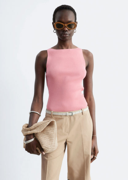 Rib-Knit Tank Top