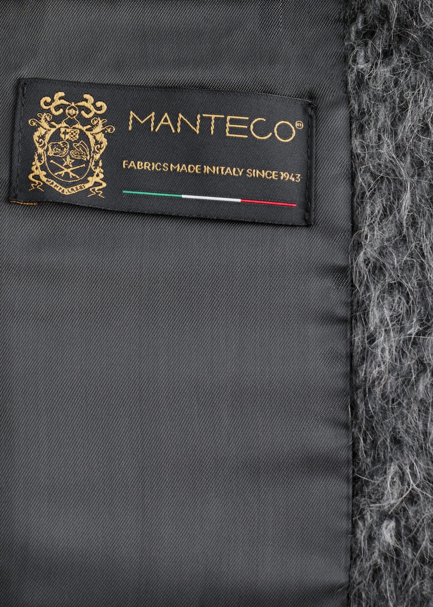 Brushed Wool-Blend Coat