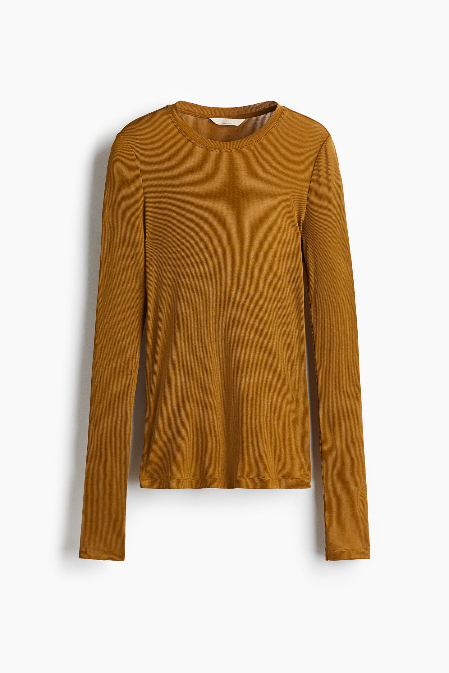 Ribbed pima cotton top