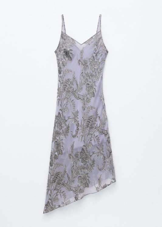 Floral Strap Midi Dress
