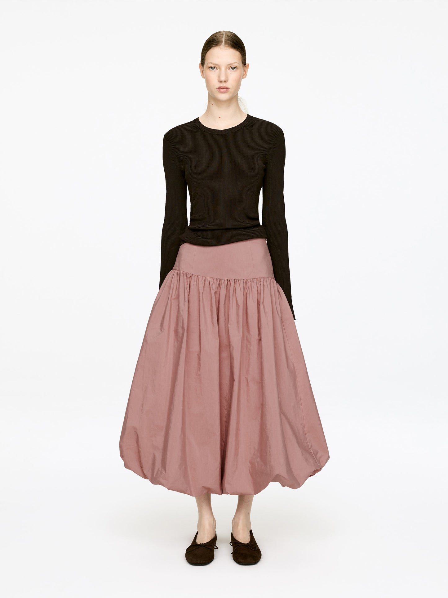Taffeta Bubble Skirt