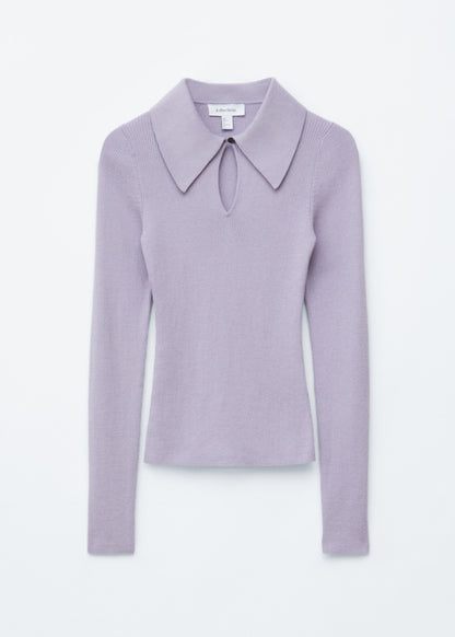 Keyhole Collar Top