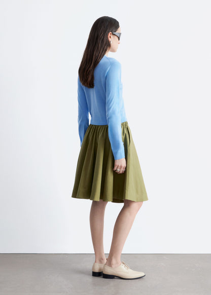 Cropped Cashmere Cardigan