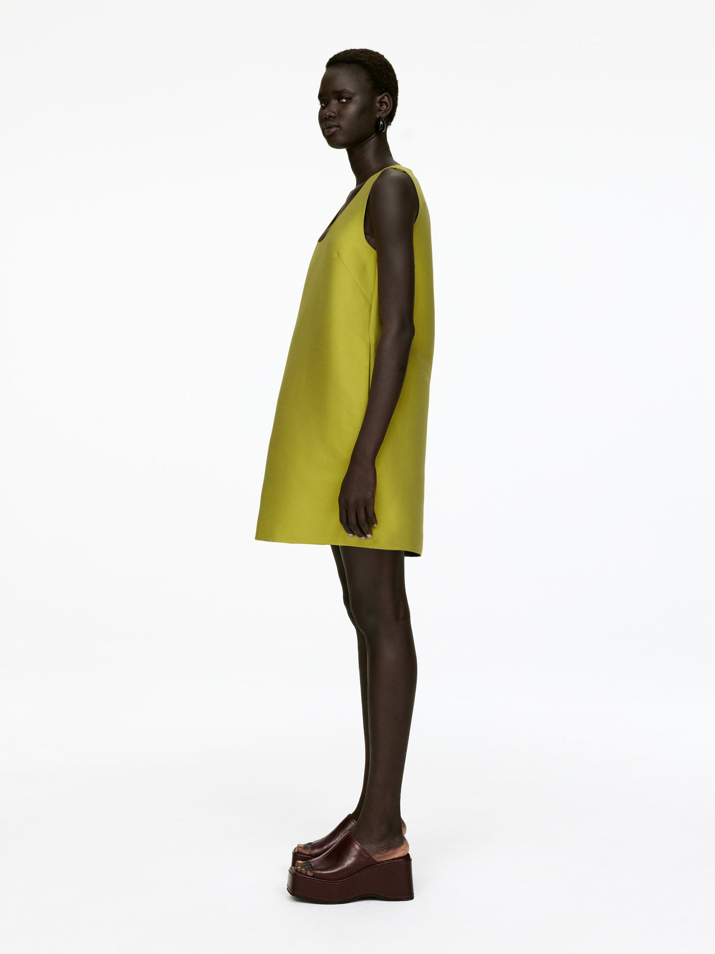 Sculptural Mini Dress
