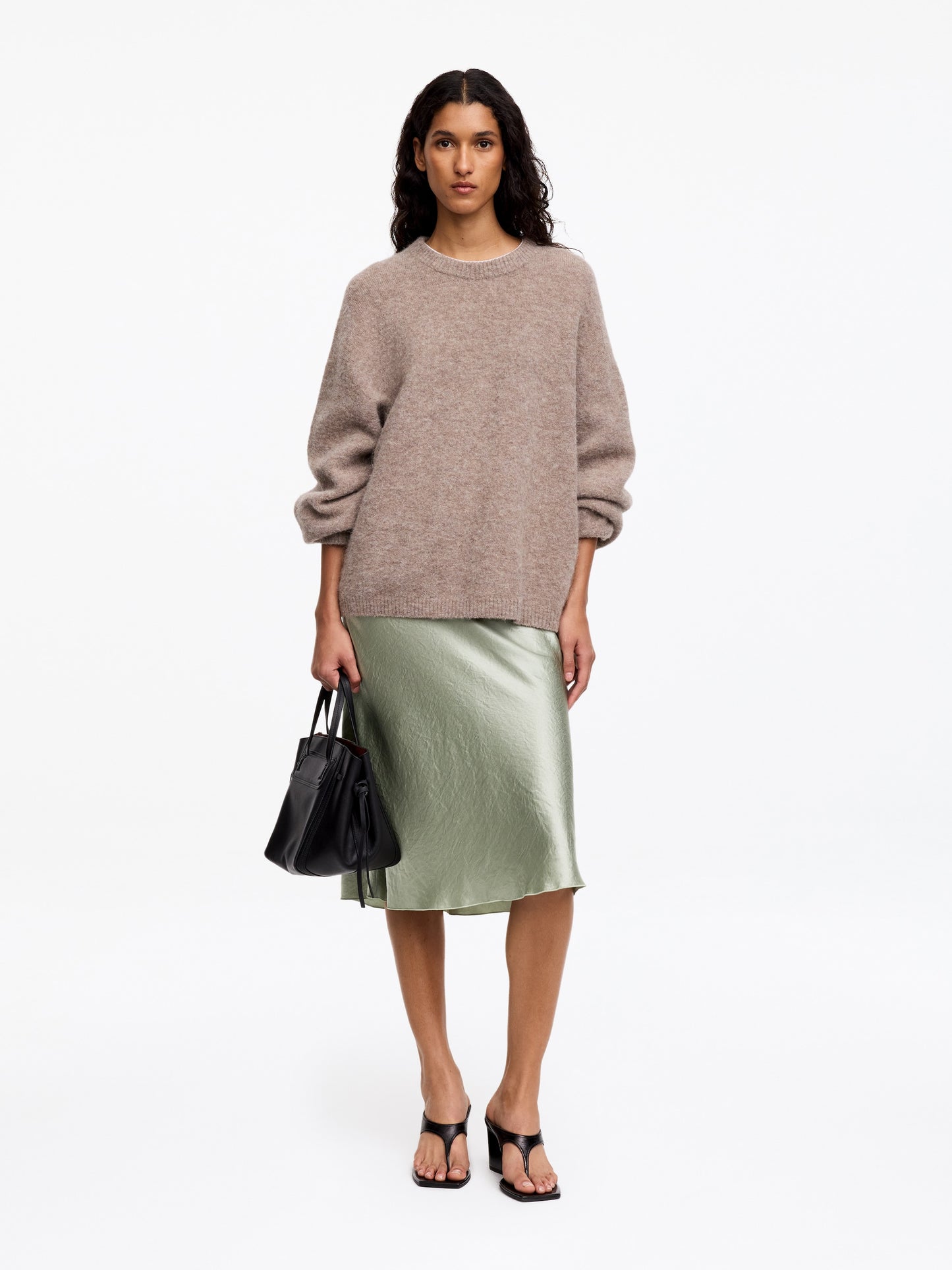 Satin Slip Skirt