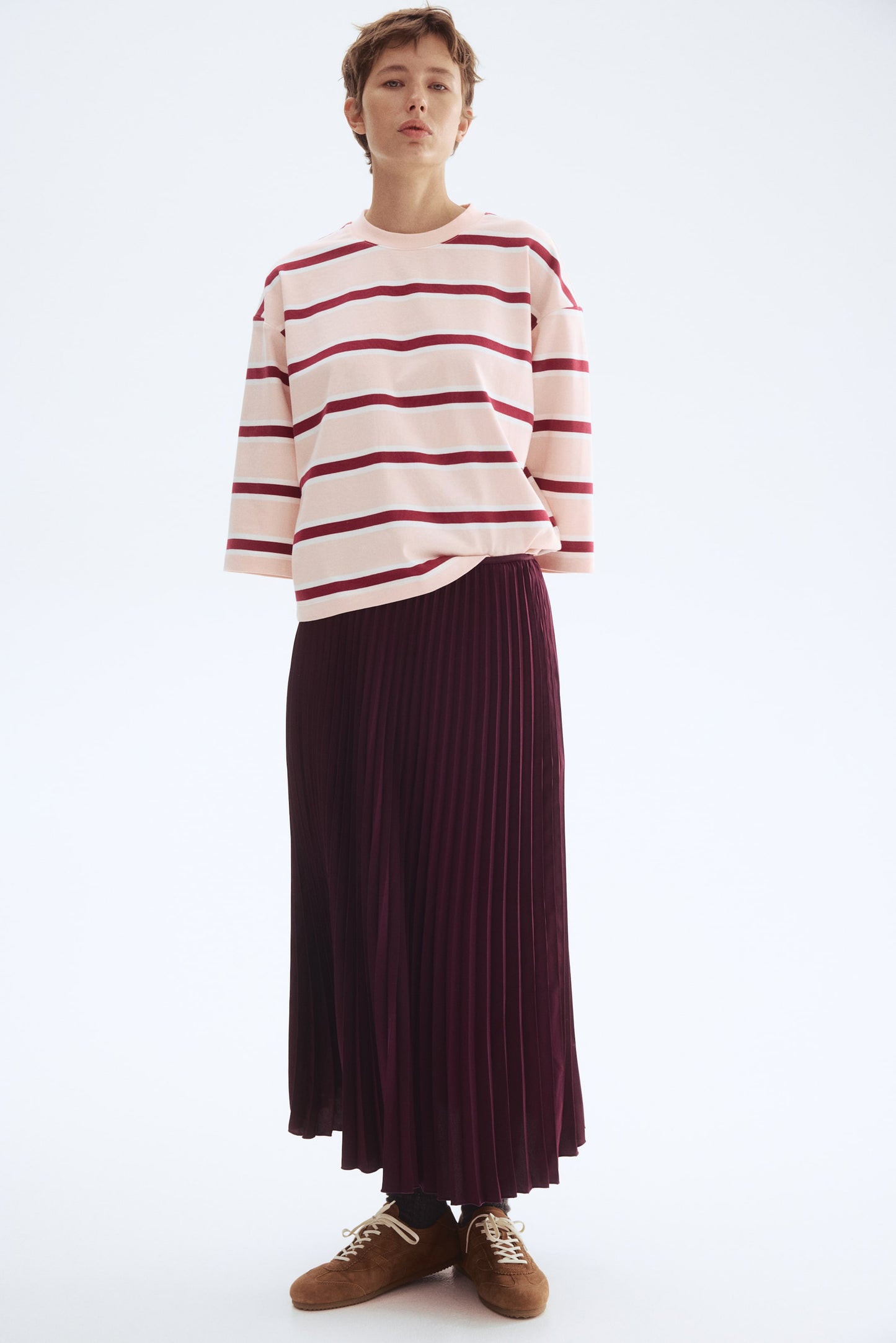 Pleated skirt