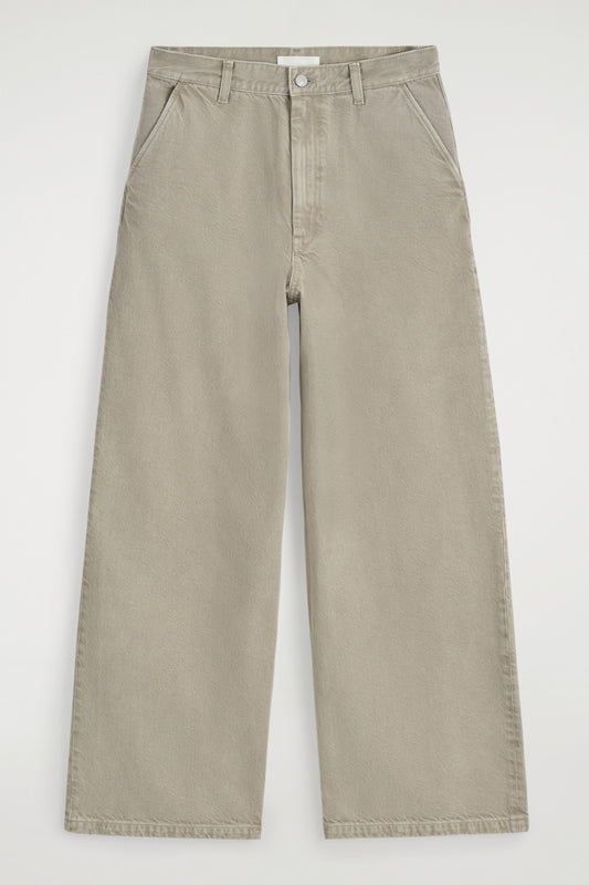 Raw Denim Trousers