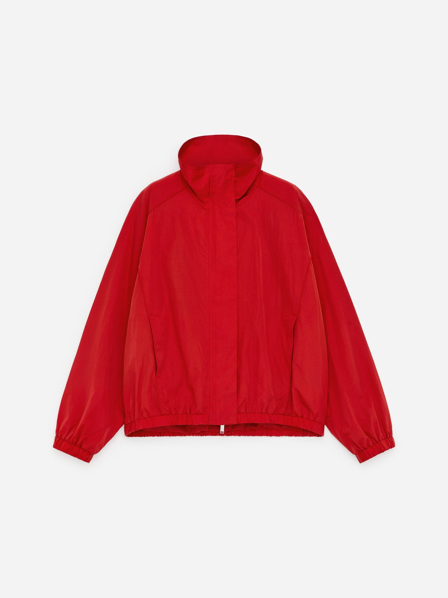 Funnel-Neck Nylon Jacket