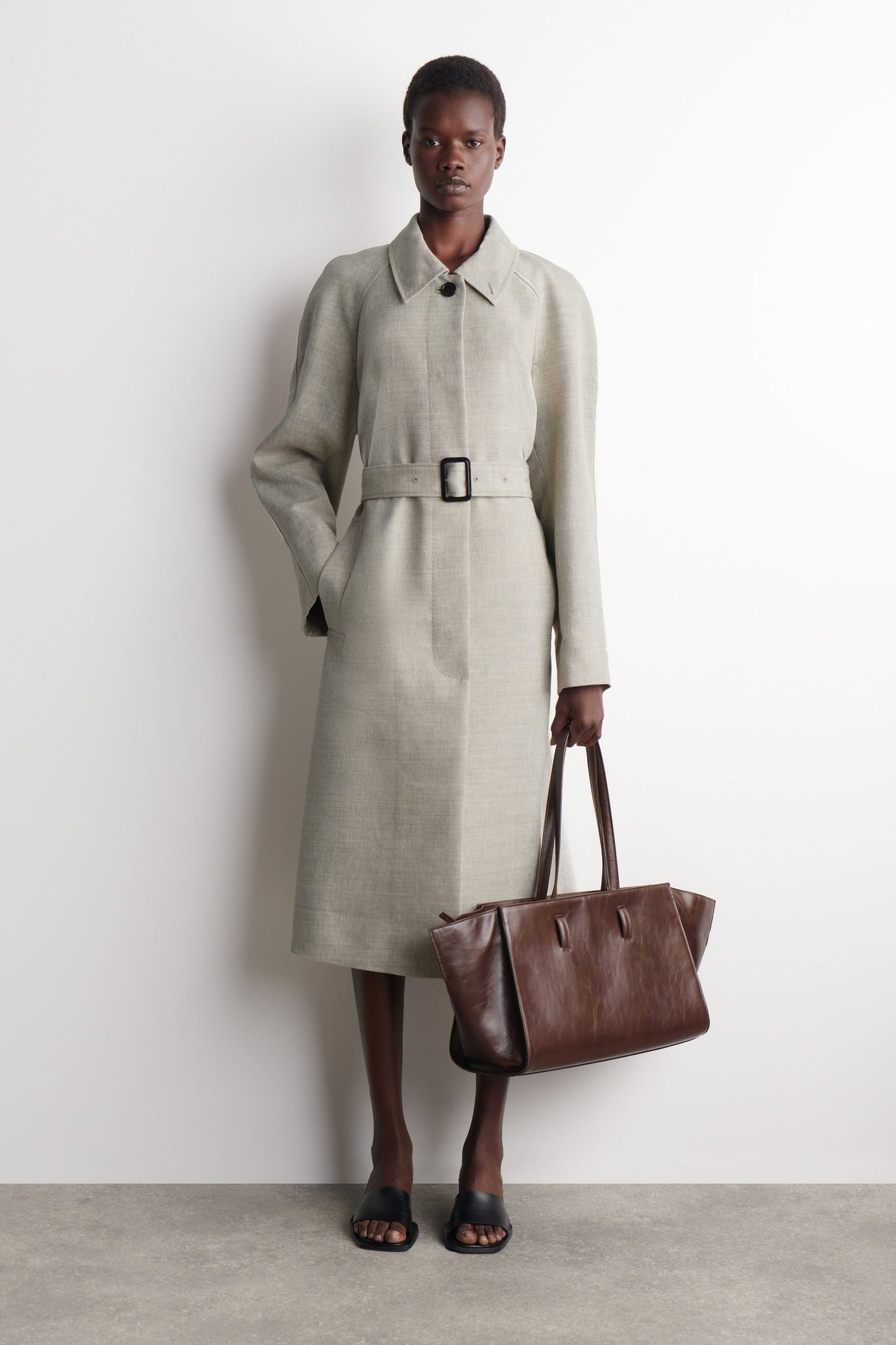 Monument Leather Tote Bag