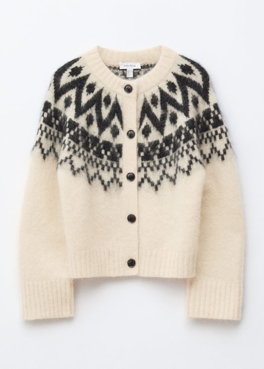 Mohair-Blend Cardigan