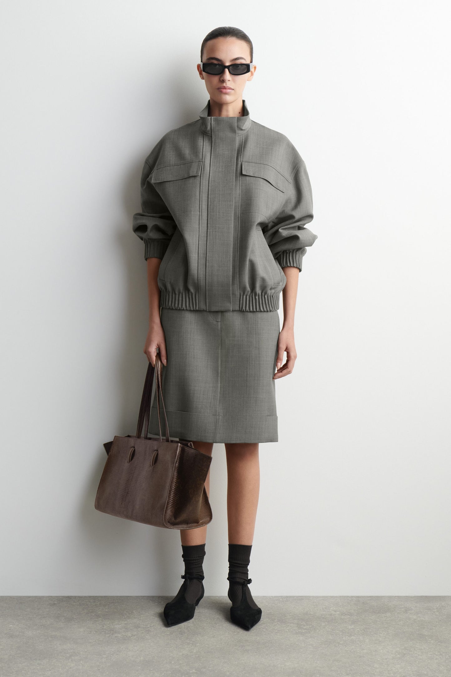 Monument Leather Tote Bag