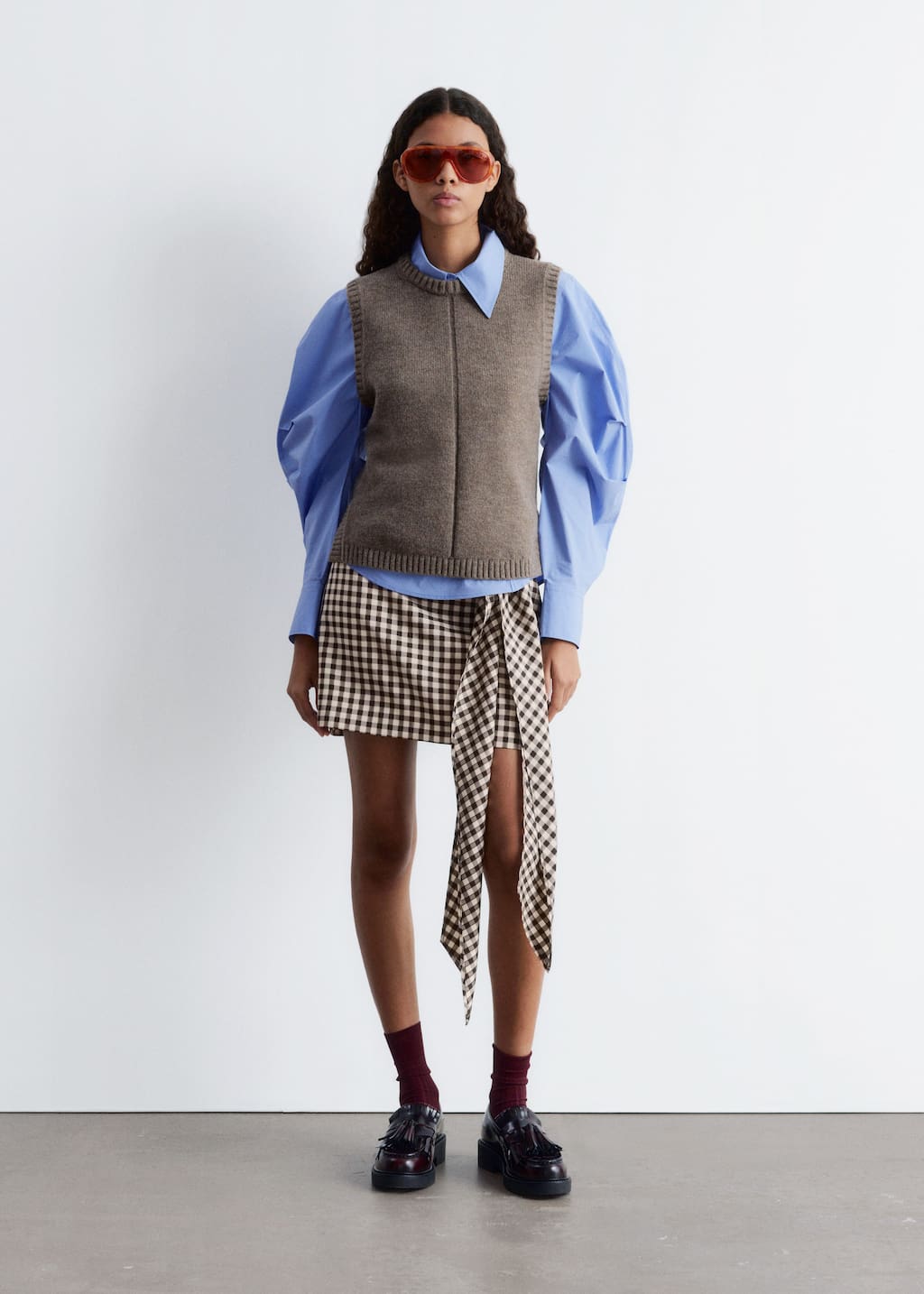Knitted Sweater Vest